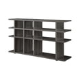 thumbnail image 3 of Coaster Farmhouse Wood Geometric Bookcase with 3-tier in Gray, 3 of 3