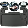 thumbnail image 4 of Steering Wheel Desk Auto Car Steering Wheel Tray For Computer Food Snack Lunch Drinking Car Laptop Desk Eating Table, 4 of 5