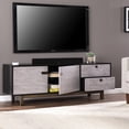 thumbnail image 4 of MDF media console with double doors and storage drawers for stylish movie night upgrade, 4 of 4