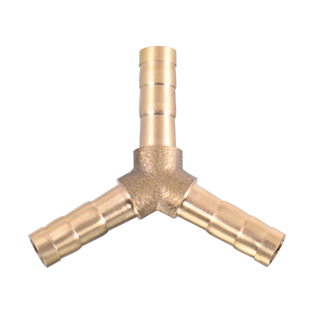 Details about   1/4 X 3/8 X 1/4 Tee 3Way Hose Barb Brass Fitting Reducer Splicer 6mm 10mm 6mm 