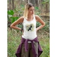 thumbnail image 2 of Floral Forester Iv Racerback Tank Women -Grace Popp Designs, Female Small, 2 of 4