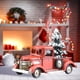 thumbnail image 3 of Colgante decorativo navideño de camión rojo Hallmark con árbol rústico El 16x73cm, 3 of 8