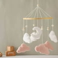 thumbnail image 6 of Boho Nursery Crib Mobile with Gentle Music and Rotating Hanging Toys for Soothing and Visual Stimulation, 6 of 7