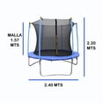 thumbnail image 2 of BRINCOLIN TRAMPOLIN INFANTIL 8FT 2.40 MTS DE DIAMETRO  HOMEX HOMEX TRAMPOLIN 2.40 MTS DIAMETRO, 2 of 2