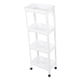 thumbnail image 1 of Estante de Torre de Baño Organizador de Plástico Estantería Multifuncional para Sala de Estar Dormitorio Cocina ANGGREK Otros, 1 of 8