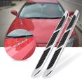thumbnail image 2 of Car Airflow Vent, Universal Decorative Anti-rust Hood Side Trim  For Car, 2 of 8