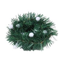 Christmas Garlands Hwkond Christmas Pines Needle Decorative Lights String With Small White Balls, Christmas Tree Thanksgiving Decoration Battery Operated Batteries Not Included Up to 60% Off