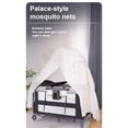 thumbnail image 6 of 5 in 1 Baby Playards Bedside Crib,Easy Folding Portable Playards with Luxury Mosquito Net for 0-36 Months, Reversible and Music Mobile, 6 of 11
