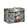 thumbnail image 2 of HELLHERO Classic Snowman with Candy Cane Sewing Machine Cover Protective Sleeve Multifunction Tote Handle and Pocket, 2 of 8