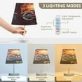 thumbnail image 4 of BZSMCE Table Lamp Creative Motorcycle Pattern Simple Pattern Night Light, 4 of 8