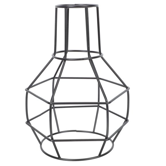 WHAMVOX Industrial Lamp Shade 1Pack Black Iron for Vintage Ceiling Light Cover in Home