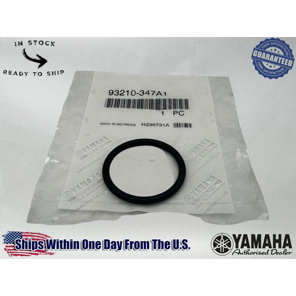 Yamaha Genuine OEM Authentic O-Ring 93210-347A1-00-00