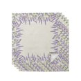 thumbnail image 3 of Lavender Flower Table Mat Wedding Holiday Party Dining Table Placemat Kitchen Accessories Table Napkin, 3 of 5