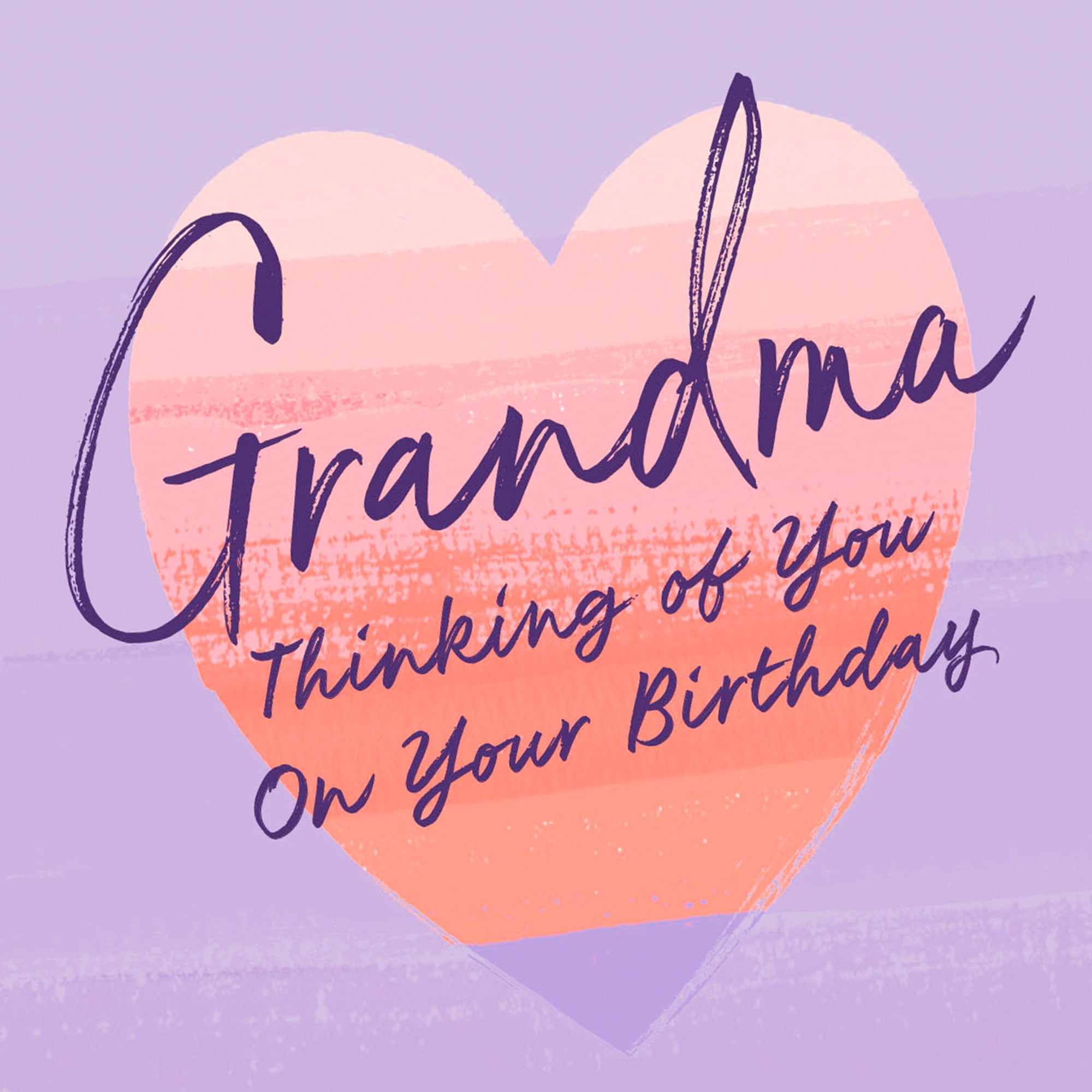 Hallmark Birthday Card for Grandma (Wishing You a Happy Heart and Wonderful Day)