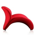 thumbnail image 3 of Manhattan Comfort Rosebud Fabric Accent Chair in Red (Set of 2), 3 of 5