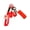 Red, variant on Braided Rope Keychain Dumbbell Weights Bag Pendant Charm Fashion Backpack Accessories for Handbag,Purse Decorations