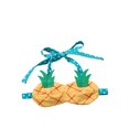 thumbnail image 2 of Pudcoco Little Girls Split Swimsuit Cute Suspender Top Flouncing Shorts, 2 of 9