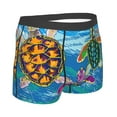 thumbnail image 4 of Uemuo Little Sea Turtles Pattern Men's Boxer Briefs,Trunk Anti-Chafing,Comfortable, Durable, and Stylish Underwear-X-Large, 4 of 9