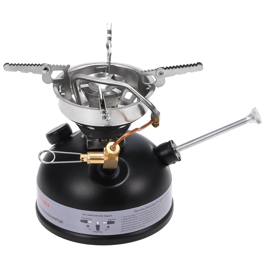 AREALER Portable Camping Gasoline Stove Liquid Fuel Alcohol Diesel Oil Stove
