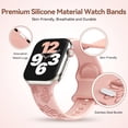 thumbnail image 3 of Pack de 3 pulseras deportivas de silicona de repuesto, 3 of 4