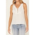 thumbnail image 3 of Idyllwind Women's Rowan Beaded Embellished Tank Top - IWSP22W31-WHT   US, 3 of 4