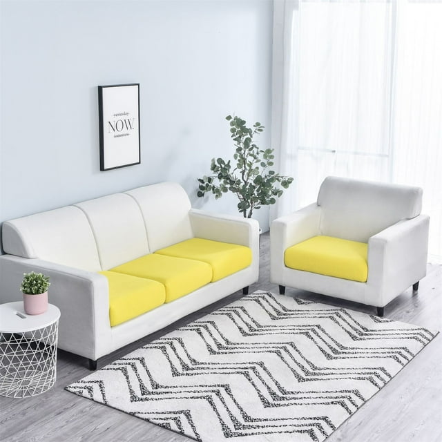 Sofa Sets for Living Room 3 Piece Cushion Sofa Seat Cover Tightly Wrapped Protection Plush Fiber Living Room 3 Piece Living Room Set Cushion Covers for Living Room Sofa Seat Cushion Covers