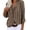1Khaki, variant on Womens Button Down Shirt Long Sleeve V Neck Dress Shirts Casual Loose Roll Up Work Blouse Tops Button Down Shirts for Women Long Sleeve Office Slim Fit Blouses Casual Business Silk Tops with Pocket