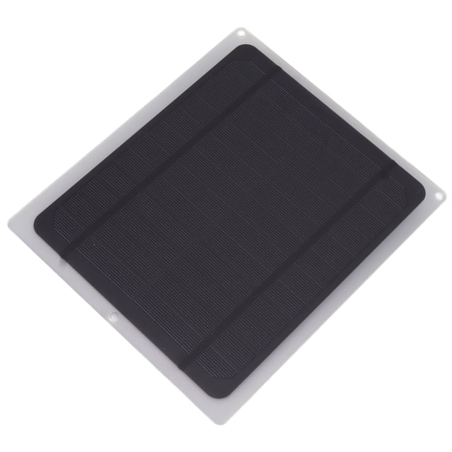 Panel Solar, Panel De Carga Solar Inteligente Monocristalino Compacto De 12 W Para Coche Para Ventilador