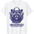 thumbnail image 1 of Undiagnosed But Something Aint Right - Camiseta divertida de mapache, 1 of 2