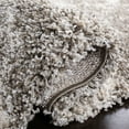 thumbnail image 6 of SAFAVIEH Hudson Shag Jacqueline Quatrefoil Area Rug, Grey/Ivory, 5'3" x 7'6", 6 of 8