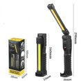 thumbnail image 1 of From Xiao Bei strict selection Folding COB Portable LED Work Light Handheld Flashlight Built-in Battery Lamp Torch Emergency Car Inspection Lamp Red SOS Strobe, 1 of 7