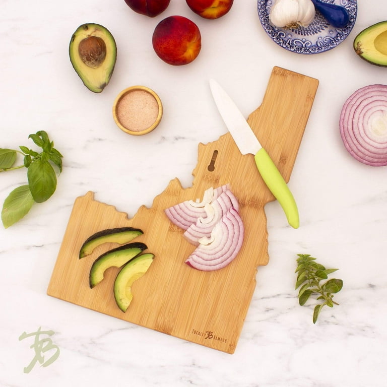 Totally Bamboo A Slice of Life Idaho Serving & Cutting Board | Size 11