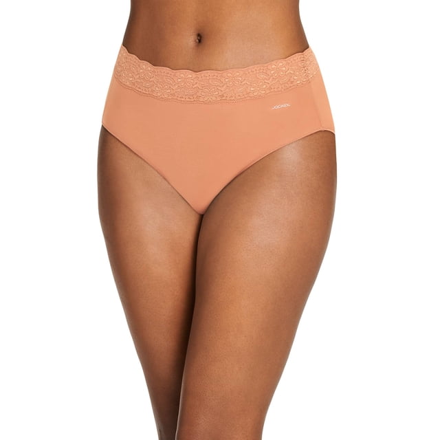 Jockey No Panty Line Promise Tactel Lace Hip Brief