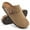 Brown, variant on Ecetana Women's Suede Clogs & Mules Cork Footbed Slip On Leather Mules with Arch Support