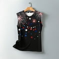 thumbnail image 5 of VerPetridure Womens American Flag Tank Tops Patriotic Shirts for Women 4th of July Tanks Top Loose Fit Summer Ring Tees Top, 5 of 5