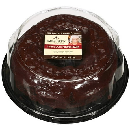 The Bakery At Walmart Paula Deen Baked Goods Chocolate Pound Cake, 28 oz