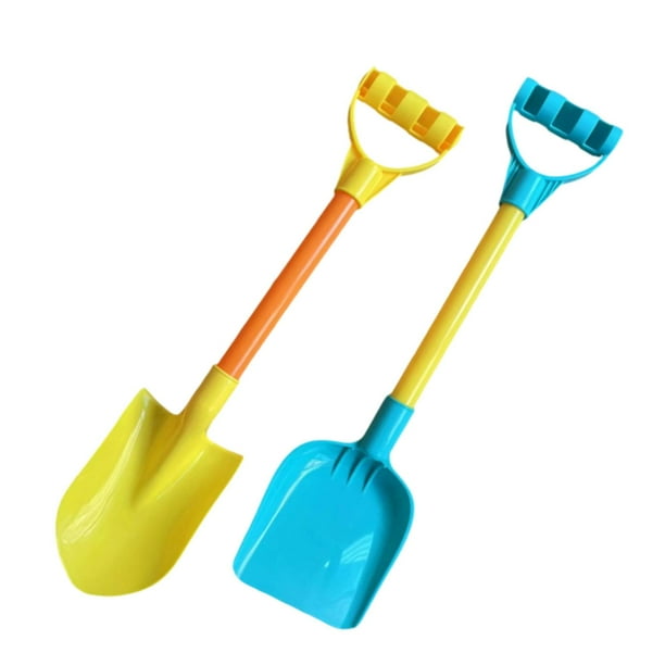 2 piezas de juguetes para arena de playa, juego de herramientas de jardín para niños, juguete de pala de de arena para playa, kits de caja de