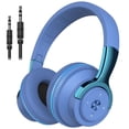 thumbnail image 1 of Cshidworld Auriculares Inalámbricos On-Ear, Auriculares Estéreo HiFi con Bajos Mejorados, Modo Plegable E Inalámbrico con Cable, Aislamiento de Ruido sobre la Oreja, con Micrófono y Control de Volume, 1 of 8