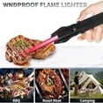 thumbnail image 3 of Luxblaze Plasma Lighter, Lux Blaze Plasma Lighter, Outdoor Straight Flame Rechargeable Windproof, Torch Lighter Adjustable Flame for Candles Campfires BBQ Baking, Camping, Gift, 3 of 7