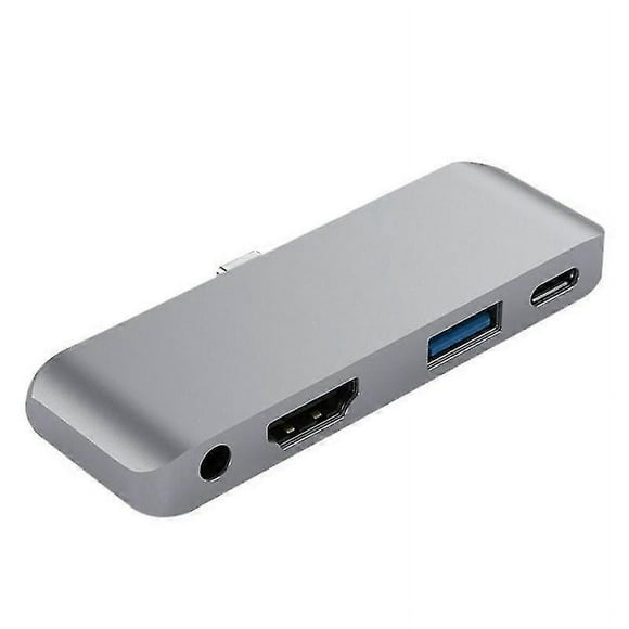 4 In 1 Usb C To Hdmi Hub Adapter Type C Docking Station For Ipad Pro Macbook