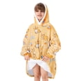 thumbnail image 4 of Kids Oversized Wearable Blanket Hoodie Sweatshirt with Deep Pockets for Boys Girls One Size 4-14 Corgi, 4 of 6