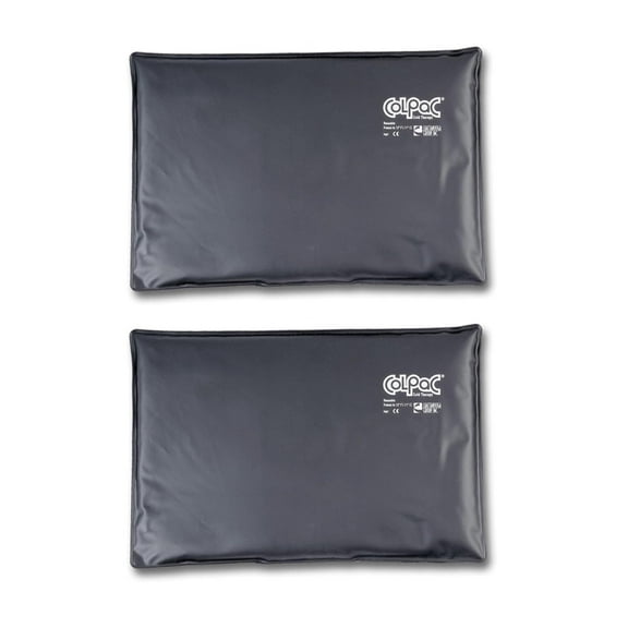Chattanooga ColPac - Black Polyurethane- Oversize - 12.5 in x 18.5 in- 2-Pack