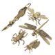 thumbnail image 1 of BRIGHTFUFU 5Ud De Esculturas De Latón Con Abeja Y Para Ambiente Rústico, 1 of 6