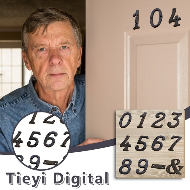 Xihbxyly Letras de Hierro Creativas, Números Personalizables, Diseño Industrial Antiguo, Ideales para Decoración de Casas, Jardines, Tiendas, Material Duradero con Revestimiento Negro, Incluye Tornil