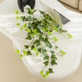thumbnail image 4 of 2 Pack Fake Hanging Plants for Shelf, Artifical Potted Ivy Plants for Bathroom Decor, Fake Ivy Hanging Plant for Indoor Farmhouse Decor (Ivy), 4 of 5