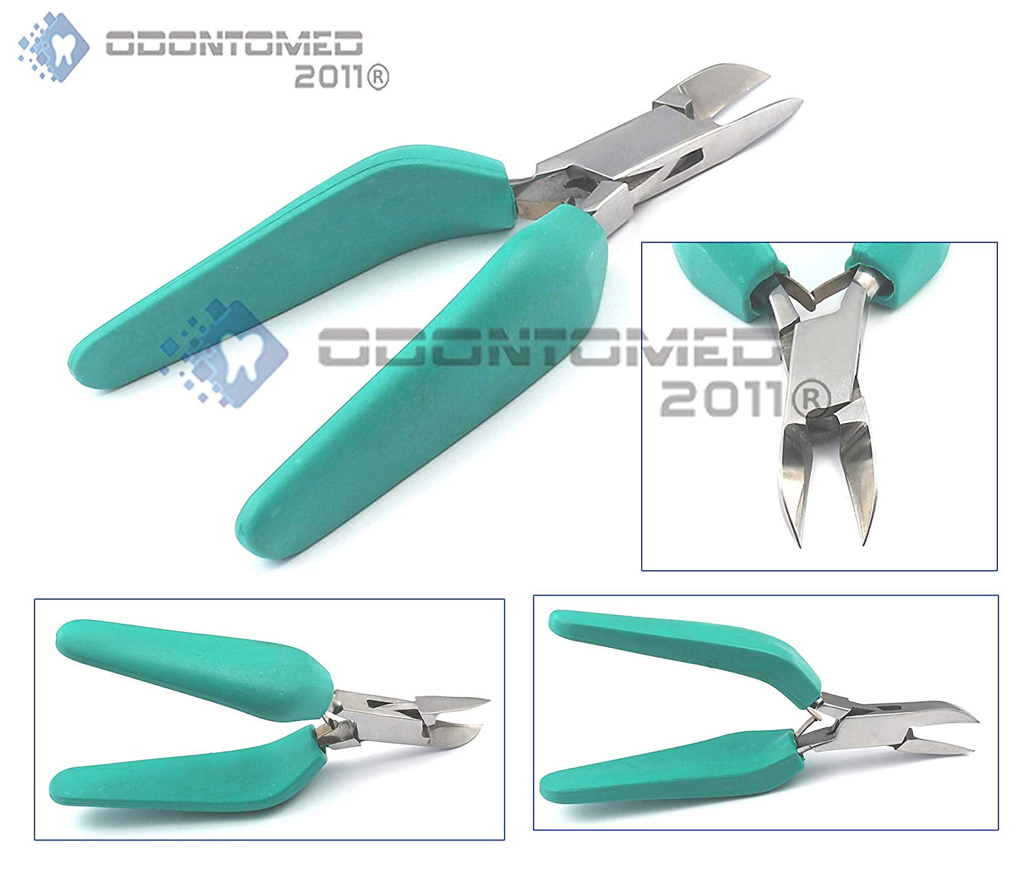 OdontoMed2011® Toe Nail Nipper Soft Grip And Ingrown Nail Clipper Nail