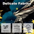 thumbnail image 3 of Crocodile Velvet Throw Covers Pillow Inserts - Set of 2 Decorative Pillows with Unique Patterns for Home Decor, Couch, Bed - 16x16, 18x18, 20x20 Inches, 3 of 6