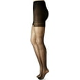 thumbnail image 3 of Hanes Hauts de Contrôle Soyeux pour Femmes, 1X2X, Noir, 3 of 8