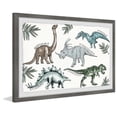 thumbnail image 2 of Marmont Hill Ancient Dinosaurs Framed Wall Art, 2 of 6