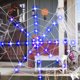 thumbnail image 3 of Halloween Decorations Spider-Web Lights 12FT Spider-Web With Purple Lights/Red Lights, For Indoor Outdoor Halloween Decorations Party Garden Yard Haunted House, 3 of 8